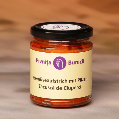 PIVNITA BUNICII - Zacusca mit Pilzen, 190 g