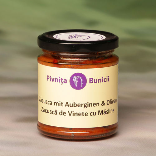 PIVNITA BUNICII - Zacusca mit Oliven, 190 g