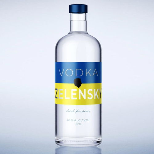 Vodka Zelensky - Vodka4Help, 40%, 700 ml